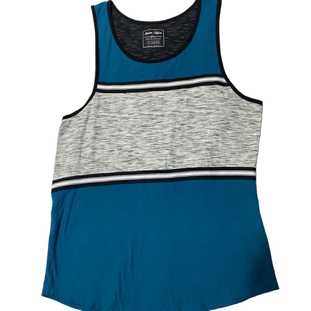 Modern Culture Color Block Tank Top - Picture 4 of 6